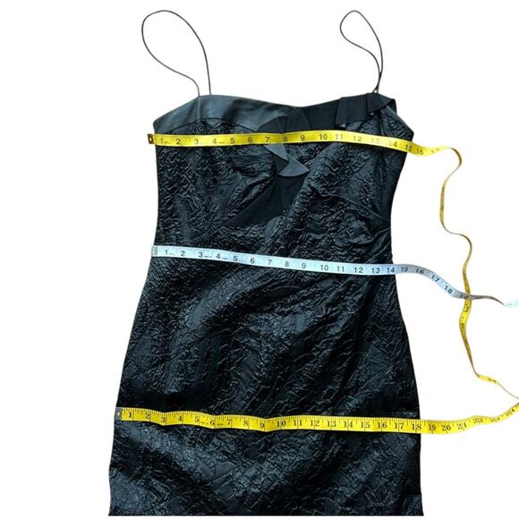 Vintage Formal Dress 6 Y2K Silk Elie Tahari Gown Holiday Party Special Occasion - Picture 6 of 17